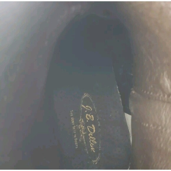 J.B. Dillon Womens Cowboy Boots Brown Size 9 B - Picture 10 of 10